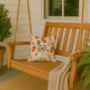 Lemon Belton English Setter Heirloom Fall Throw Pillow Decorative Indoor Outdoor Accent Cushion for Couch, Bed or Patio, 14Hx14W