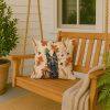 Belgian Tervuren Heirloom Fall Throw Pillow Decorative Indoor Outdoor Accent Cushion for Couch, Bed or Patio, 18Hx18W