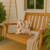 Fawn Greyhound Heirloom Fall Throw Pillow Decorative Indoor Outdoor Accent Cushion for Couch, Bed or Patio, 14Hx14W