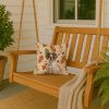 German Shorthaired Pointer Heirloom Fall Throw Pillow Decorative Indoor Outdoor Accent Cushion for Couch, Bed or Patio, 14Hx14W