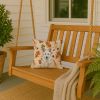 White German Shepherd Heirloom Fall Throw Pillow Decorative Indoor Outdoor Accent Cushion for Couch, Bed or Patio, 14Hx14W