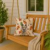 Belgian Laekenois Heirloom Fall Throw Pillow Decorative Indoor Outdoor Accent Cushion for Couch, Bed or Patio, 18Hx18W