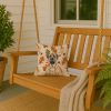 Apricot English Mastiff Heirloom Fall Throw Pillow Decorative Indoor Outdoor Accent Cushion for Couch, Bed or Patio, 14Hx14W